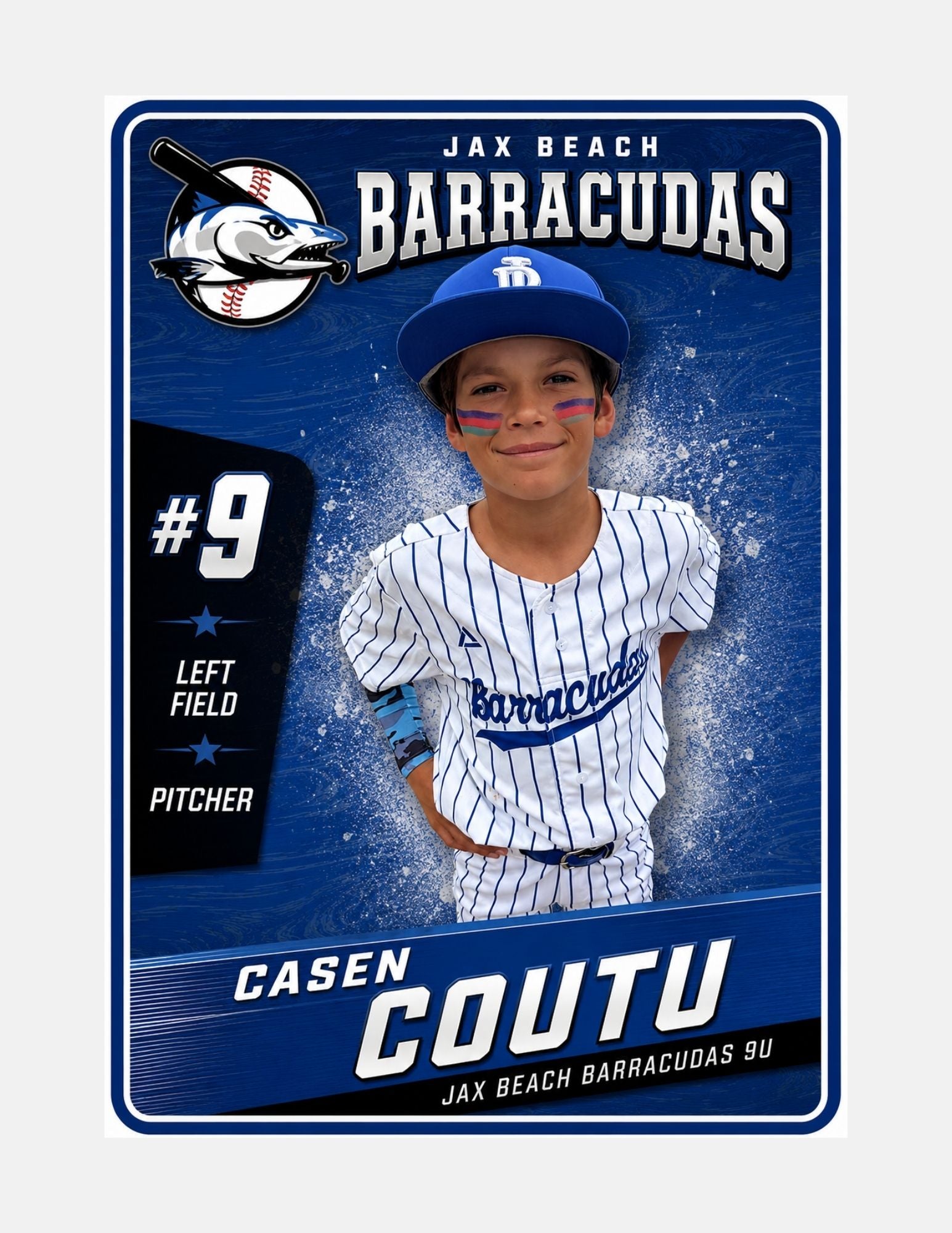 Team Trading Cards - 10 Players