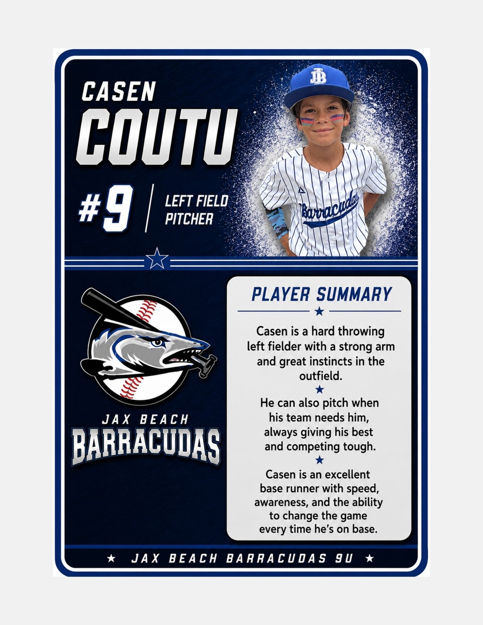 Team Trading Cards - 10 Players