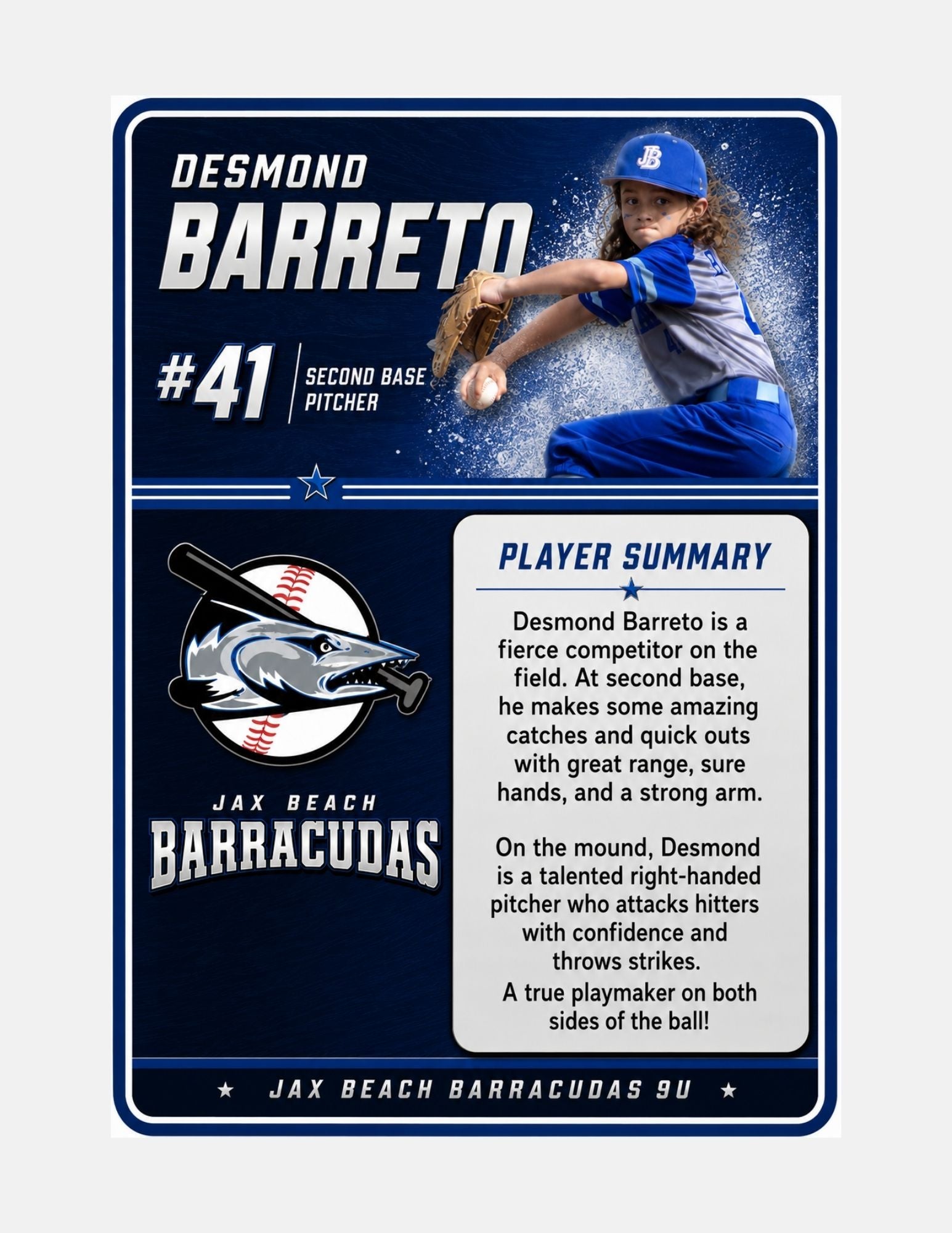 Team Trading Cards - 10 Players